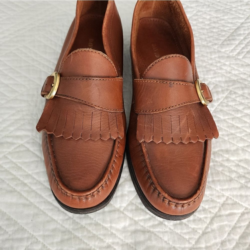 David Taylor leather loafers 